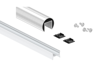 Handlauf- & LED-Trägerprofil