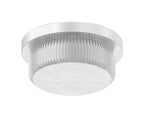 Rohrabschlussstopfen flach, zum Einschlagen, mit Rändelung, V2A
