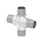 Kreuzstück für Rohr Ø 26,9 x 2,0 mm
