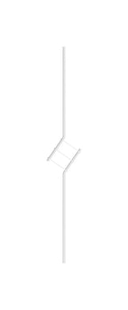Designstab, Länge 1000 mm, V2A