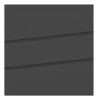 Briefkasten, Liron, aus verzinktem Stahlblech, schwarz RAL: 9017 lackiert, Maße: 370x105mm, H: 370mm. Inkl. 3 Schlüssel und Zeitungsfach. Briefkasten muss bei starker Witterung überdacht werden!