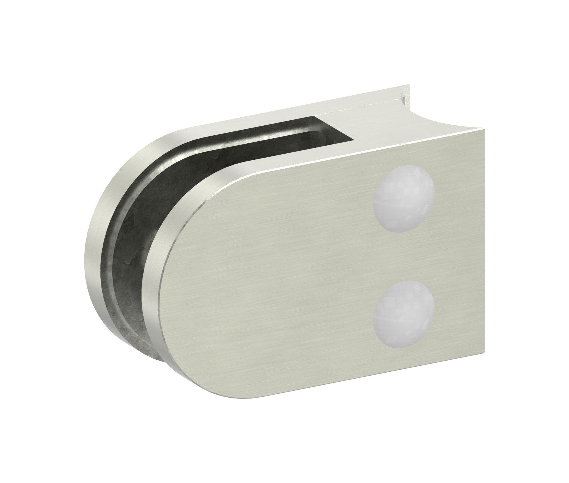 Edelstahleffekt, Anschluss für ∅ 33,7 mm
