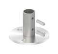 Wand- und Bodenanker für Rohr Ø 33,7 x 2,0 mm	