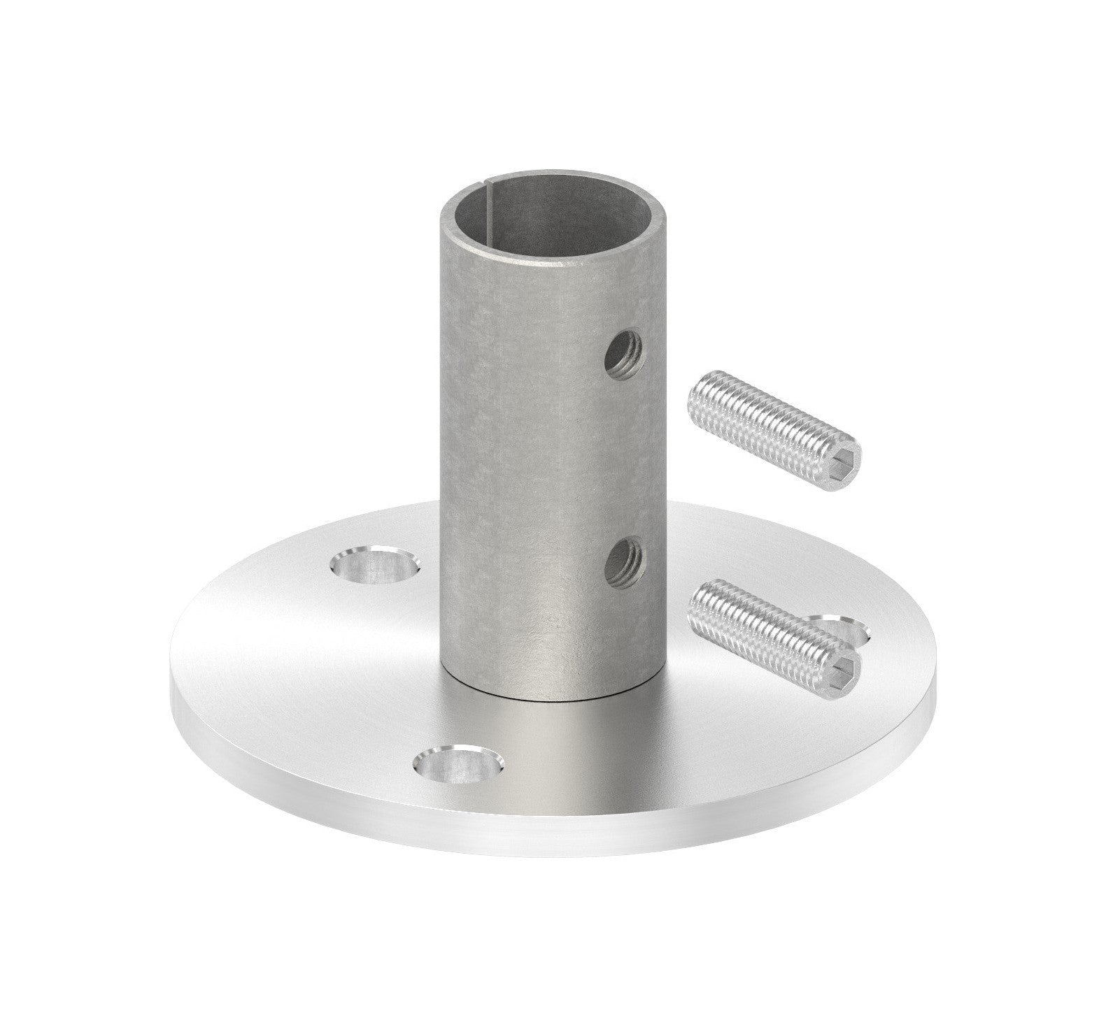 Wand- und Bodenanker für Rohr Ø 33,7 x 2,0 mm	