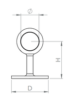 Rohrhalter V2A