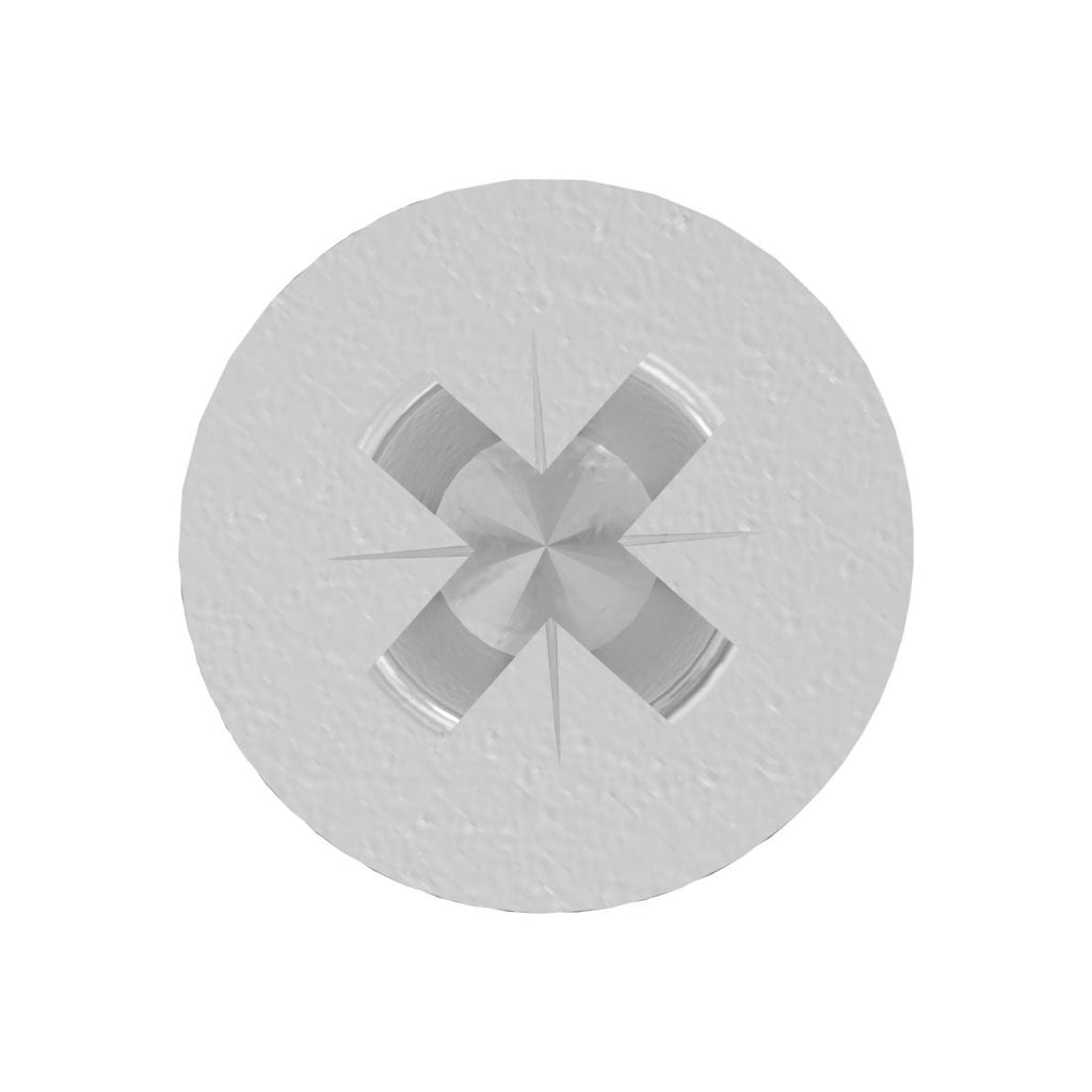 Spanplattenschraube mit Senkkopf und Kreuzschlitz, 4 x 25 mm, ISO 89097, V2A