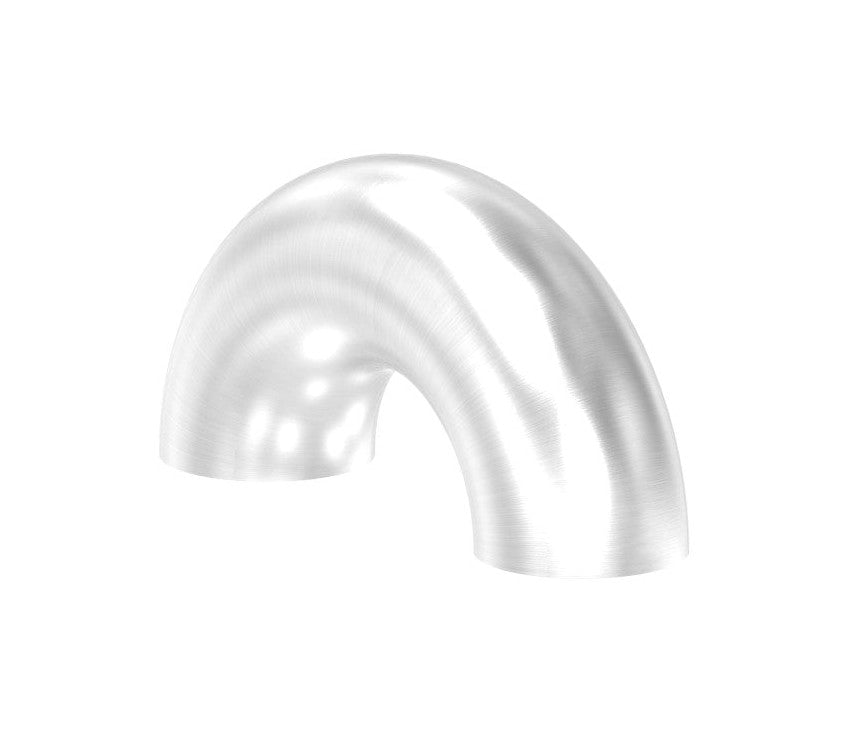 Edelstahl Schweißbogen 180°, Bauart 3, zum Anschweißen ans Rohr, V2A
