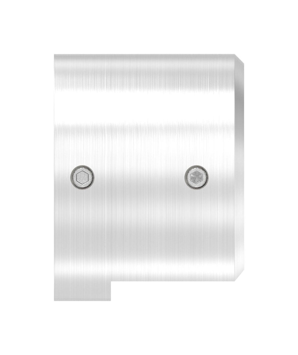 Wandhalter für Rund-Nutrohr, V2A
