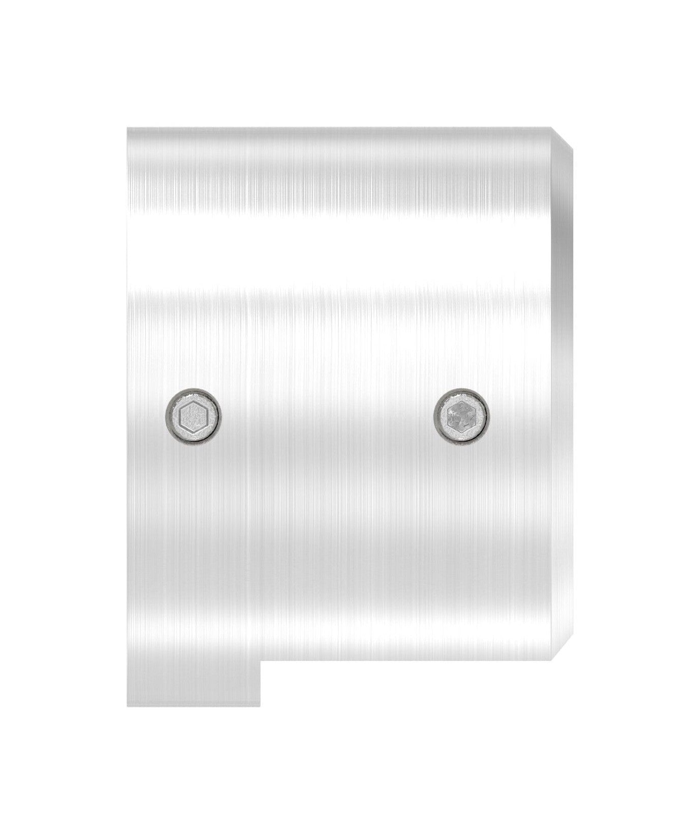 Wandhalter für Rund-Nutrohr, V2A