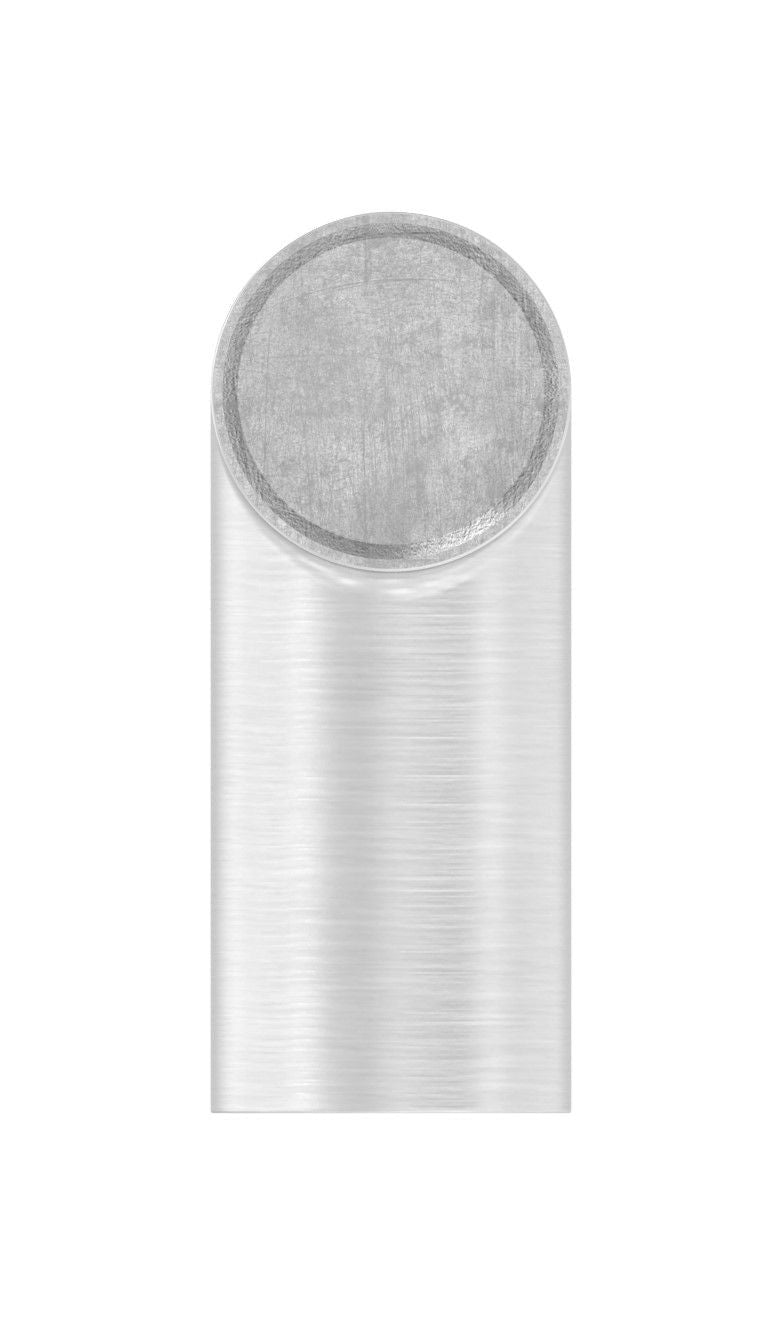 Rundstabverbinder als 90° Ecke, zum Einkleben der Rundstäbe, V2A
