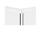 flexibler Verbinder für Quadrat-Nutrohr, seitwärts 90-180°, V4A