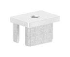 Rohrabschlussstopfen für Rohr 40 x 30 x 2,0 mm