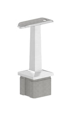 Handlaufstütze mit Handlaufanschlussplatte für Rohr Ø 42,4 mm