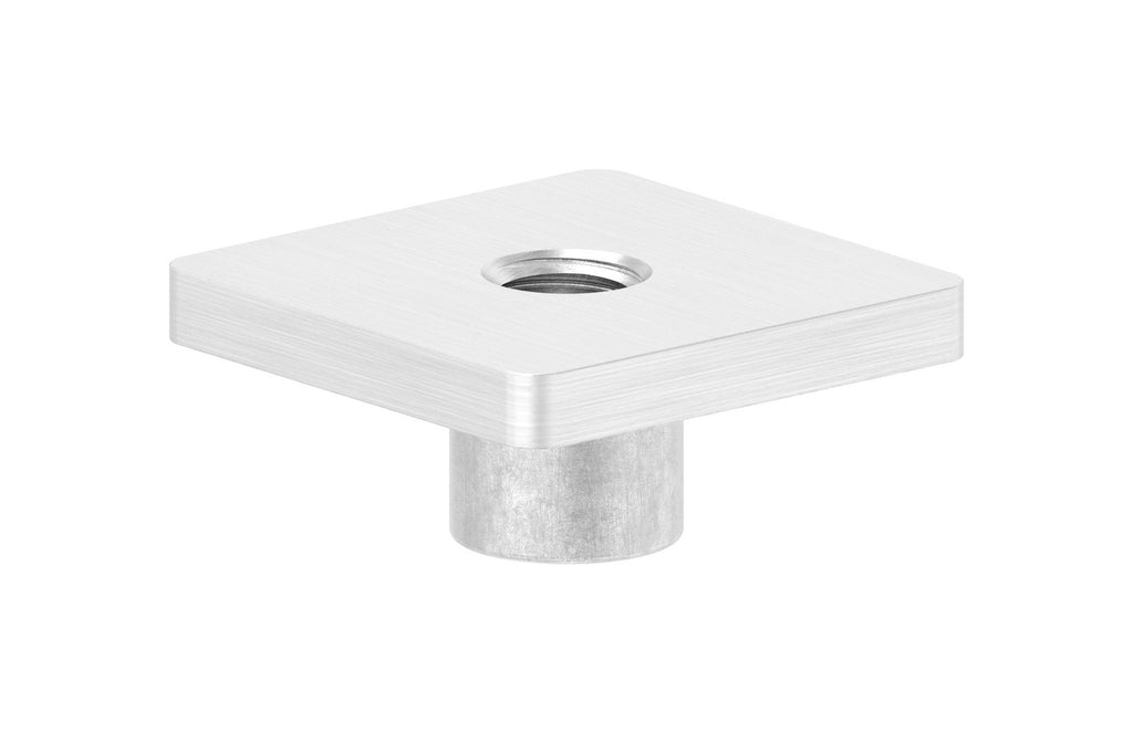 Flachkappe für Rohr 30 x 30 mm