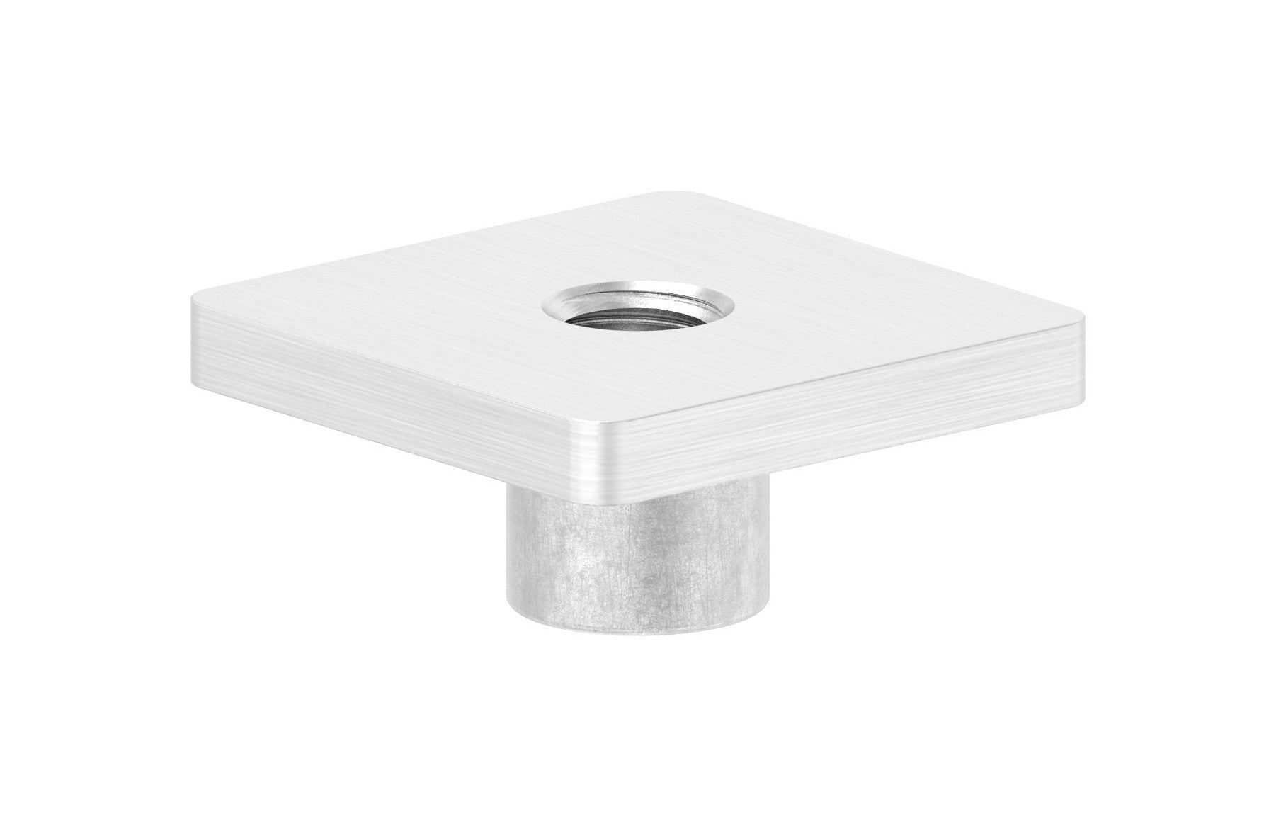 Flachkappe für Rohr 30 x 30 mm