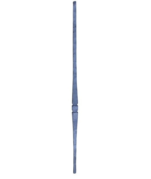 Anfangsstab 25x25mm, H: 1200mm, 1x Würfel außermittig