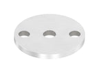 Ankerplatte Ø 70 x 6 mm mit Längsschliff