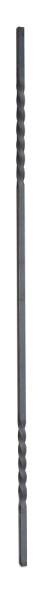 Zwischenstab 12x12mm, glatt, 2x gedreht außermittig