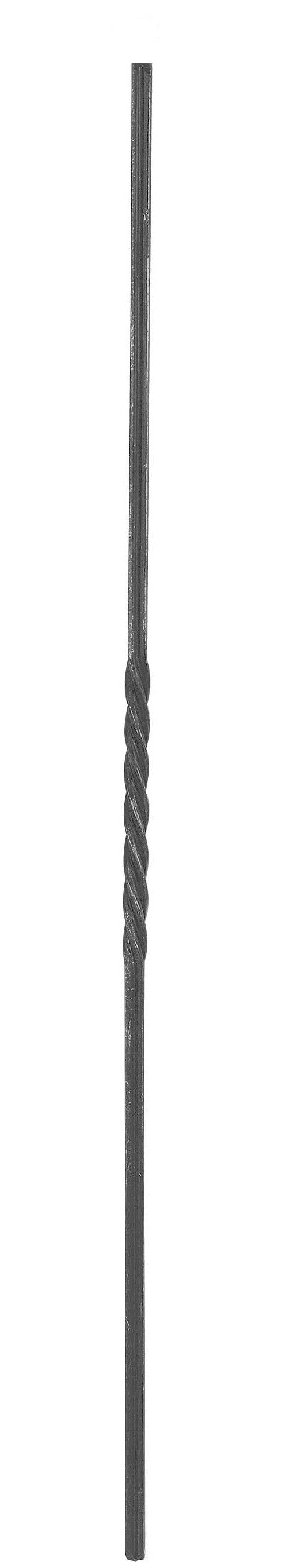 Zwischenstab 12x12mm, gerillt, H: 900mm, 1x gedreht mittig