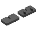 Zwischenstab 12x12mm, Kanten gehämmert, H: 900mm