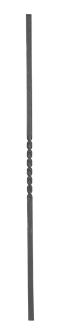 Zwischenstab 16x8mm, gerillt, H: 900mm, 1x gedreht mittig