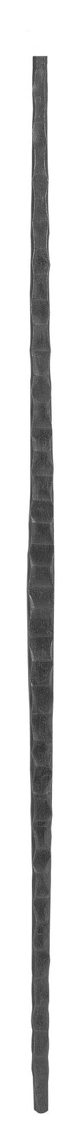 Zwischenstab 13x10mm, gehämmert, H: 900mm, konisch geschmiedet