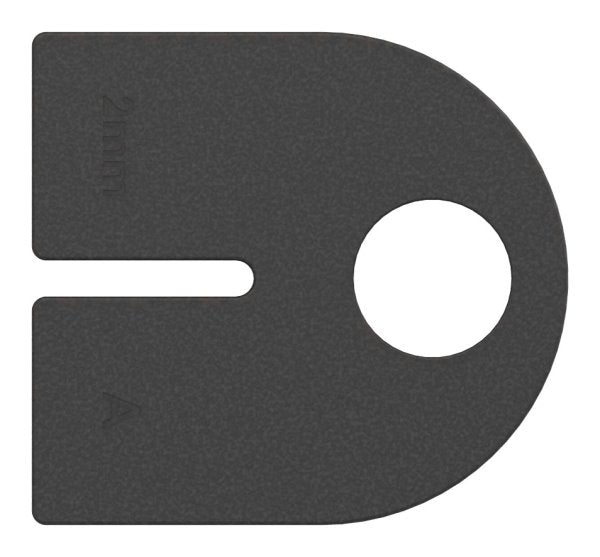 Zierstab 12x12mm, gehämmert, H: 900mm, 2x S-Schnecke mittig (Art. 1202)