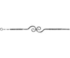 Zierstab 12x12mm, glatt, H: 900mm
