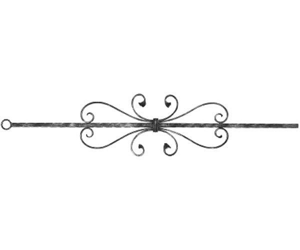 Seitenteil zu 1271 aus 12x5mm, 460x90mm