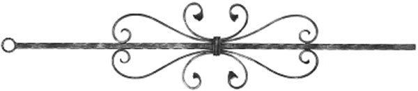 Seitenteil zu 1271 aus 12x5mm, 460x90mm