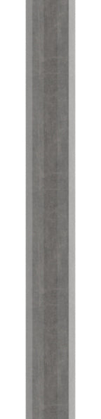 Zwischenstab 14mm, gehämmert, H: 1000mm, passend zu 1276 / 1277 / 1278