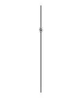 Knubbelstab 14mm, gehämmert, H: 1000mm, 1x Knubbel: außermittig