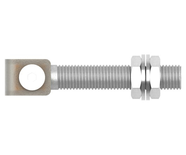 Torband M — mit langem Gewinde, galvanisch verzinkt, Torband