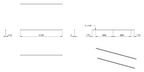 Zeichnung Laufschiene 2100 mm