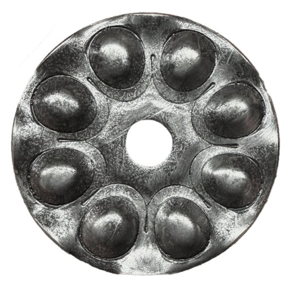Rosette 2 mm, Ø 60 mm, Mittelloch Ø 9,5 mm