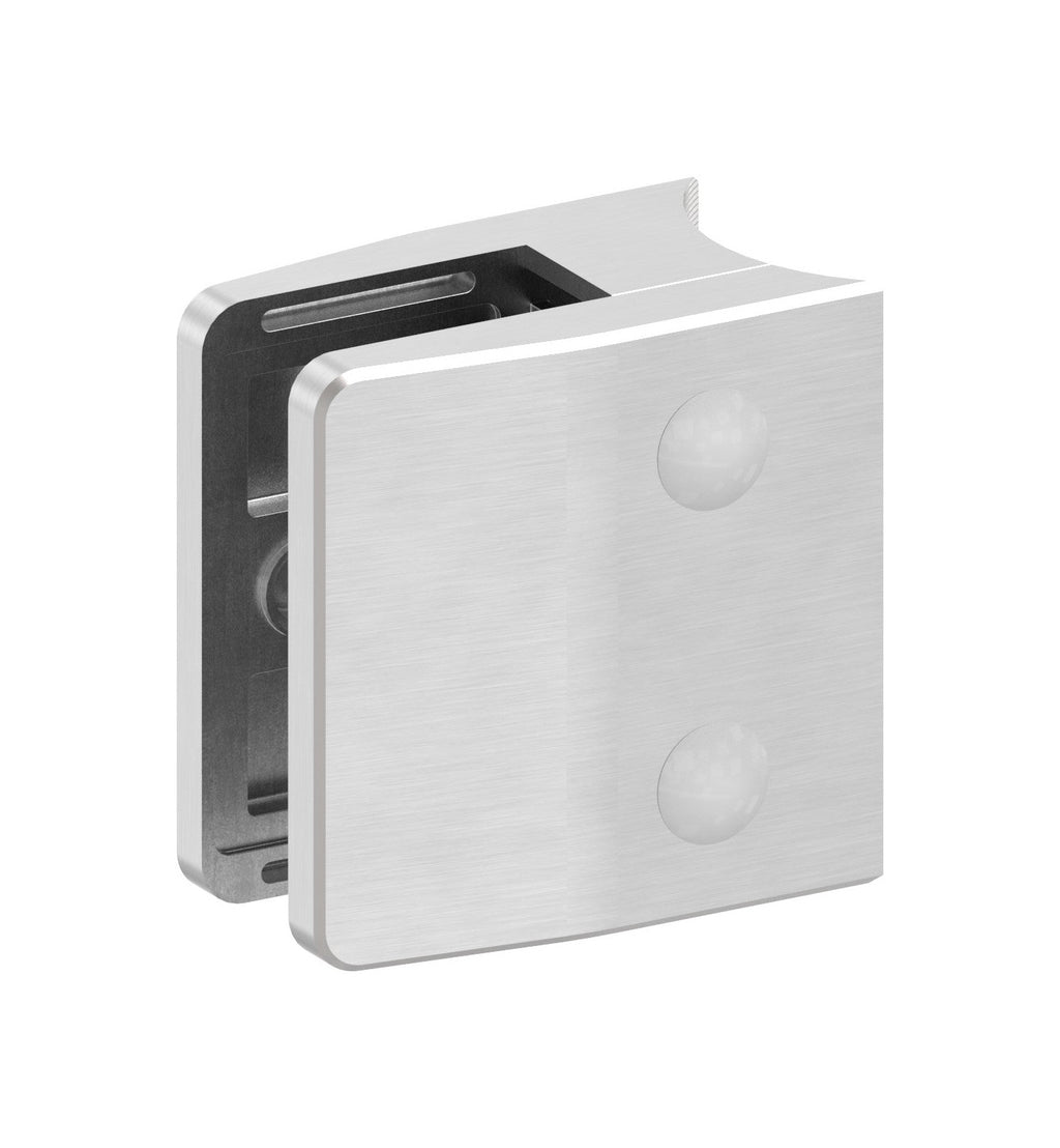 Edelstahl V4A geschliffen, Anschluss für Durchmesser 48,3 mm
