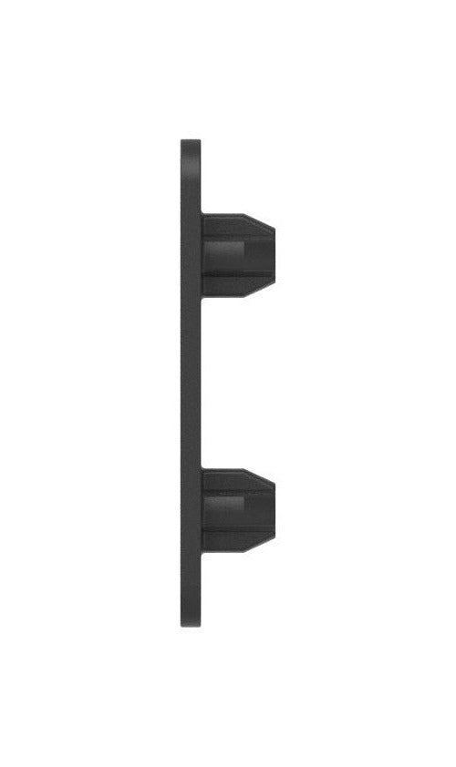 Ersatz-Abdeckplättchen für Blechhalter, 1 Paar