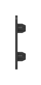 Ersatz-Abdeckplättchen für Blechhalter, 1 Paar