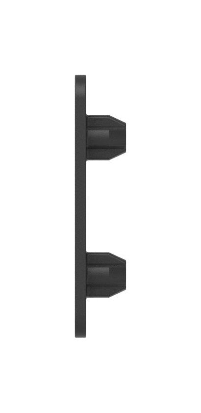 Ersatz-Abdeckplättchen für Blechhalter, 1 Paar