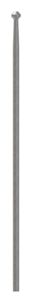 Zaunstab Ø 12mm, konisch, Knopf eckig