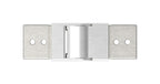 flexibler Verbinder für Quadrat-Nutrohr, aufwärts 25-55°, V4A