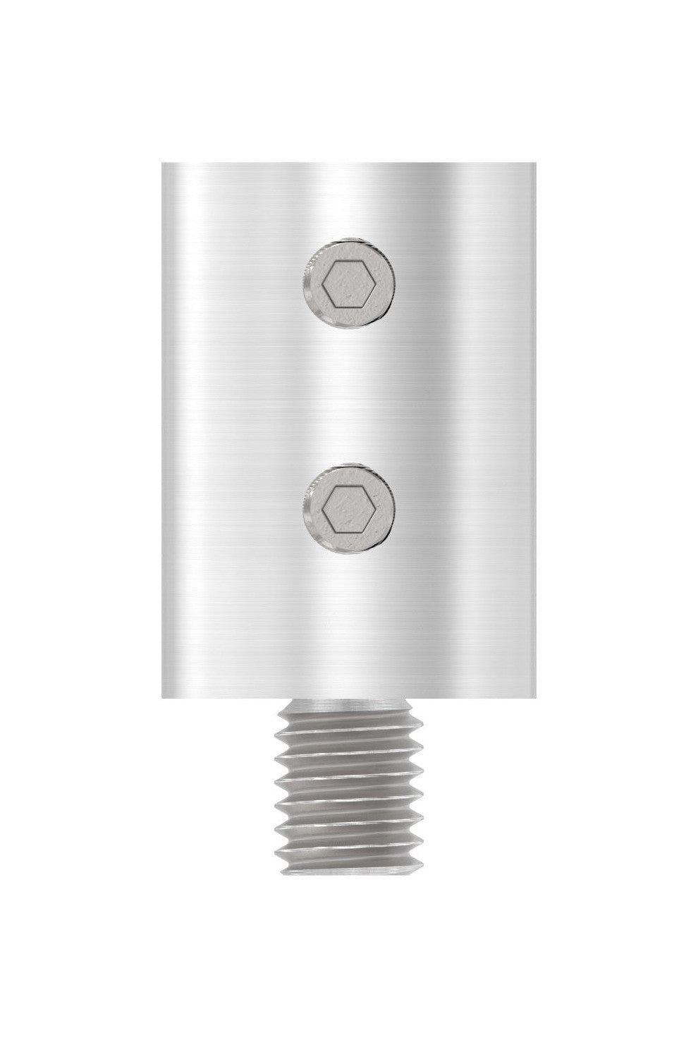 Gewindeadapter M8, für Handlaufhalter mit Stift Ø 12 mm ohne Gewinde, V2A