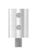 Gewindeadapter M8, für Handlaufhalter mit Stift Ø 12 mm ohne Gewinde, V2A