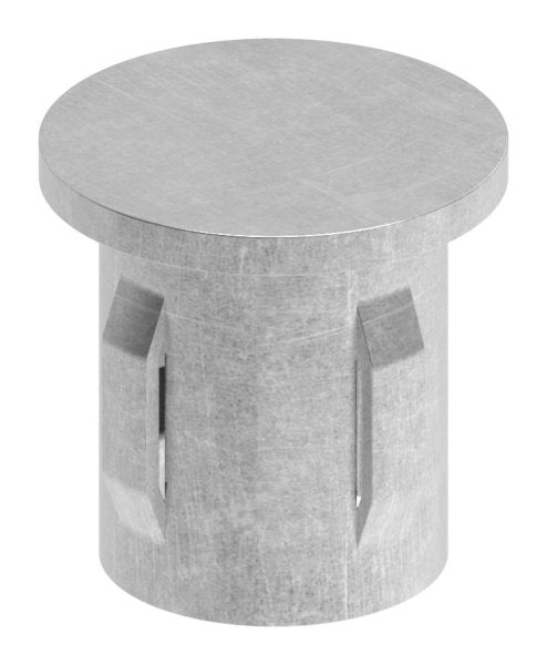 Stahleinschlagkappe, flach, für Rohr
