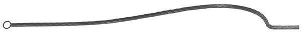 Korbgitterstab 12x12mm, gehämmert, H: 1000mm (Art. 1713)