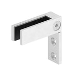 Glasverbinder für Wandmontage, für Glasstärke 12.00 - 12.76 mm, V4A
