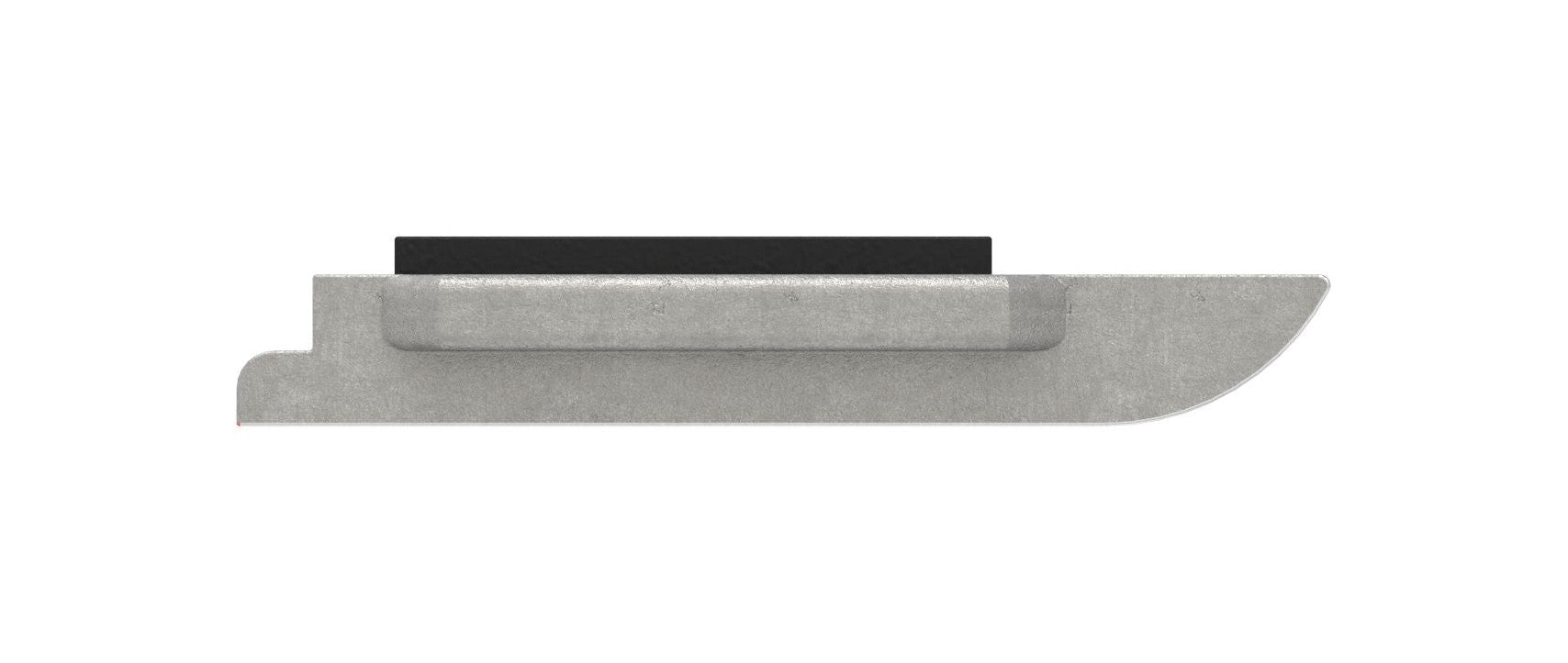 Sicherungsplatte für Glasklemme ohne AbZ / AbG Modell 45 "PLACON", Mittelklemme