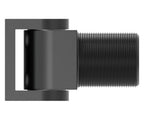 Torband ohne selbstschließende Funktion, schraubbar, mit Axialdrucklager, Drehwinkel: 180°.