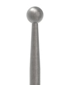 Zaunstab Ø 12mm, Kugel 19mm, konisch zulaufend, mit dünnem Hals, Kugel angeschmiedet