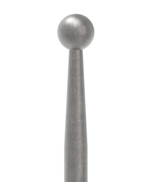 Zaunstab Ø 12mm, Kugel 19mm, konisch zulaufend, mit dünnem Hals, Kugel angeschmiedet